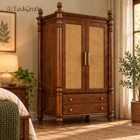 Poster Teak Wood Wardrobe by TeakCrafts — Teak Wood Wardrobe image 1