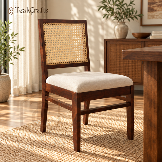 Atelier Teak Wood Dining Chair by TeakCrafts — Teak Wood Dining Chair image 1