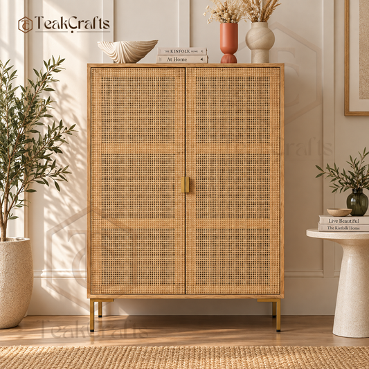 Bravik Teak Wood Storage Unit by TeakCrafts — Teak Wood Storage Unit image 1