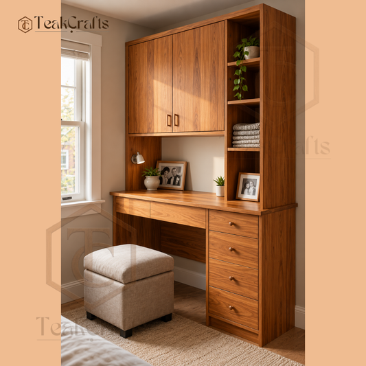 Pemberton Teak Wood Study Table