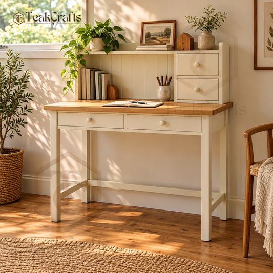 Eamon Teak Wood Study Table