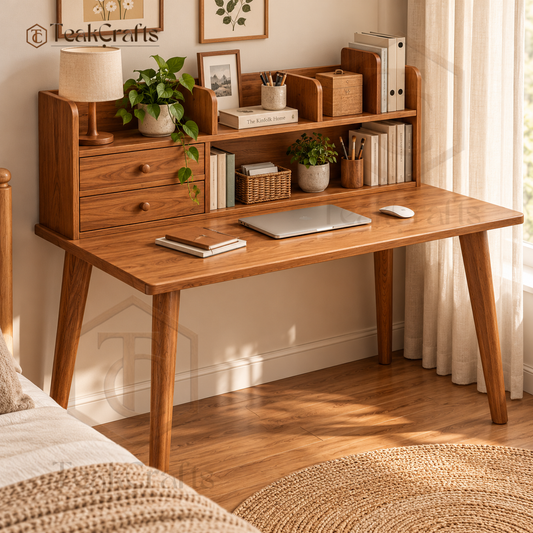 Daxton Teak Wood Study Table