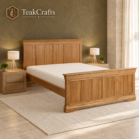 Supreme Teak Wood Bed by TeakCrafts — Teak Wood Bed product image 1