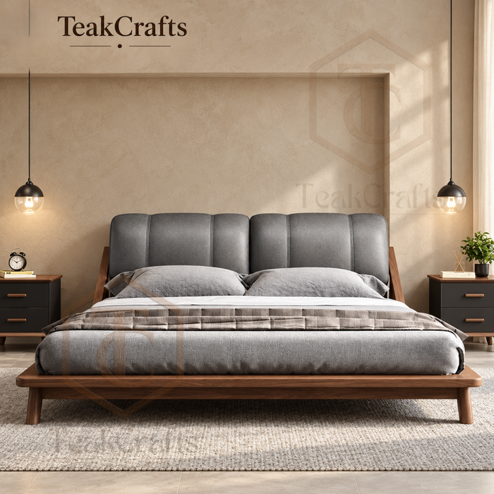 Arthur Teak Wood Bed